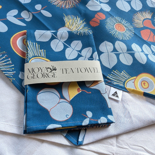 Tea Towel Silver Dollar Eucalyptus