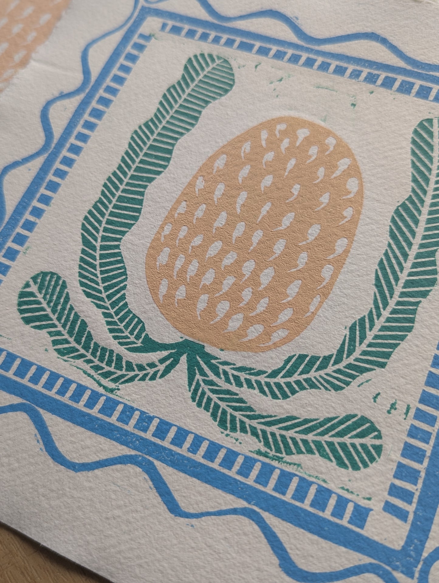 Banksia Linoprint