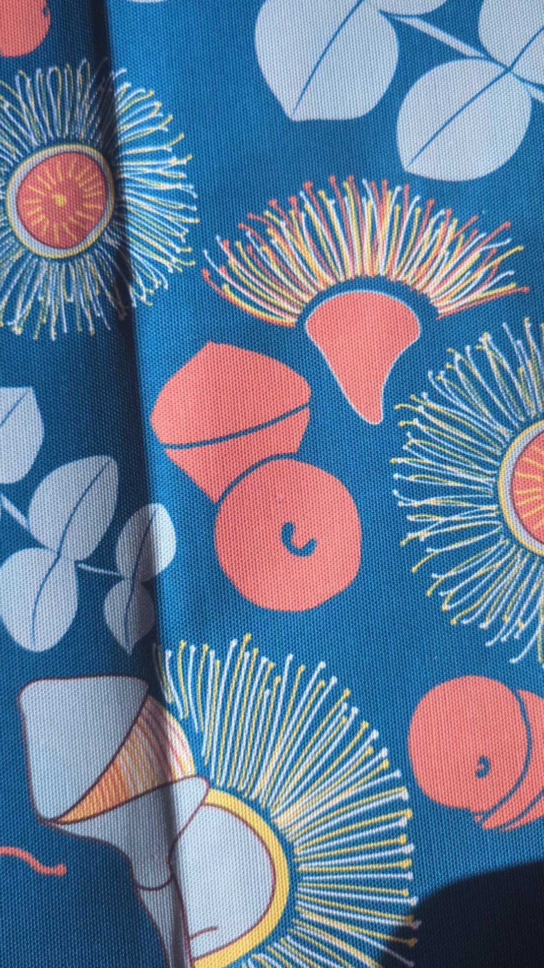 Teatowel in Blue design