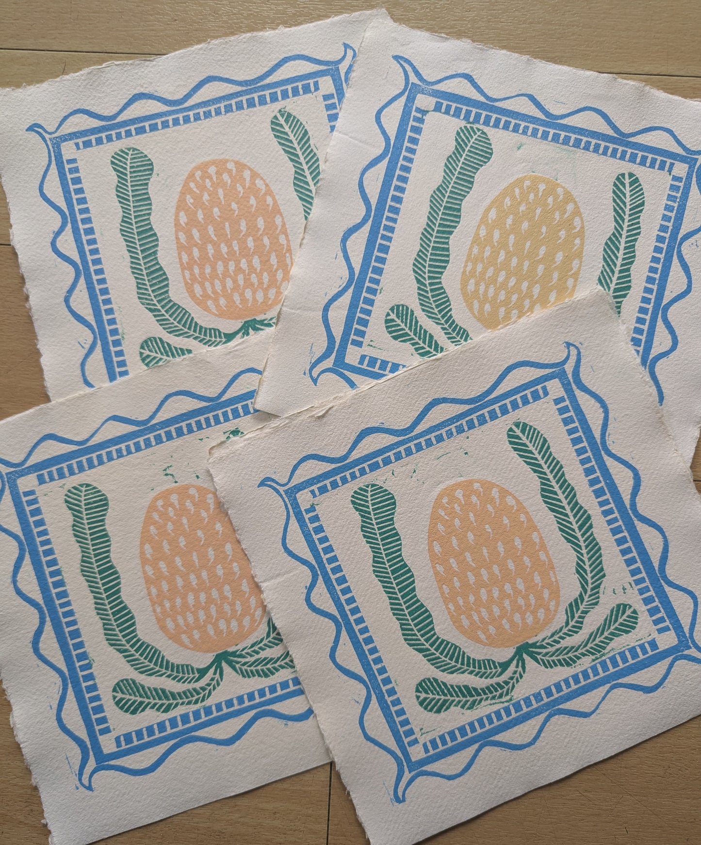 Banksia Linoprint