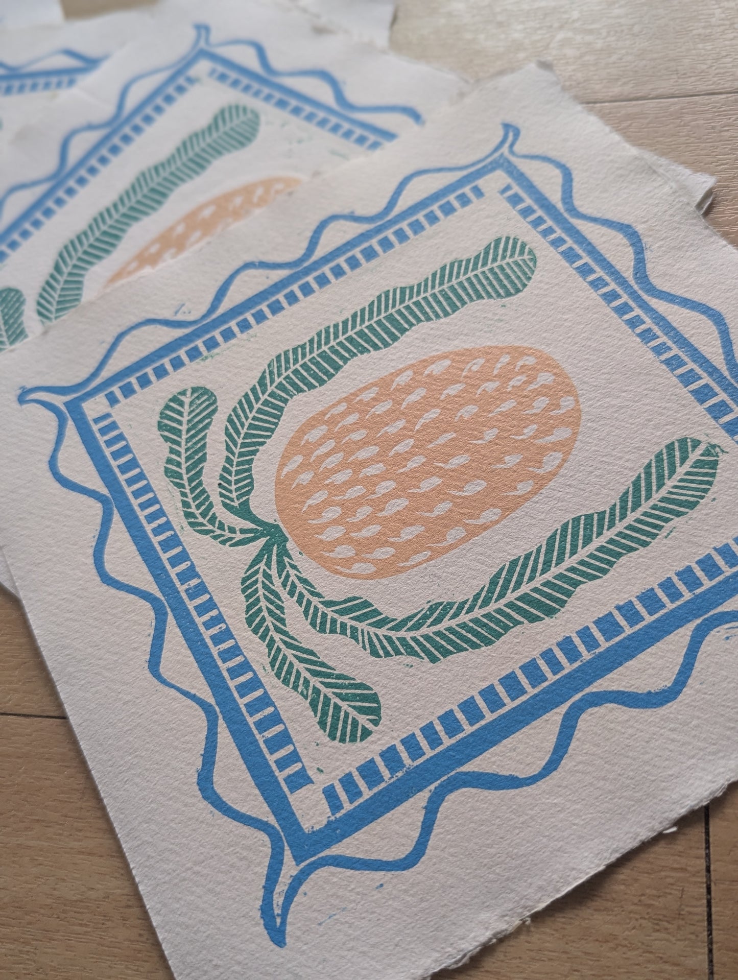 Banksia Linoprint