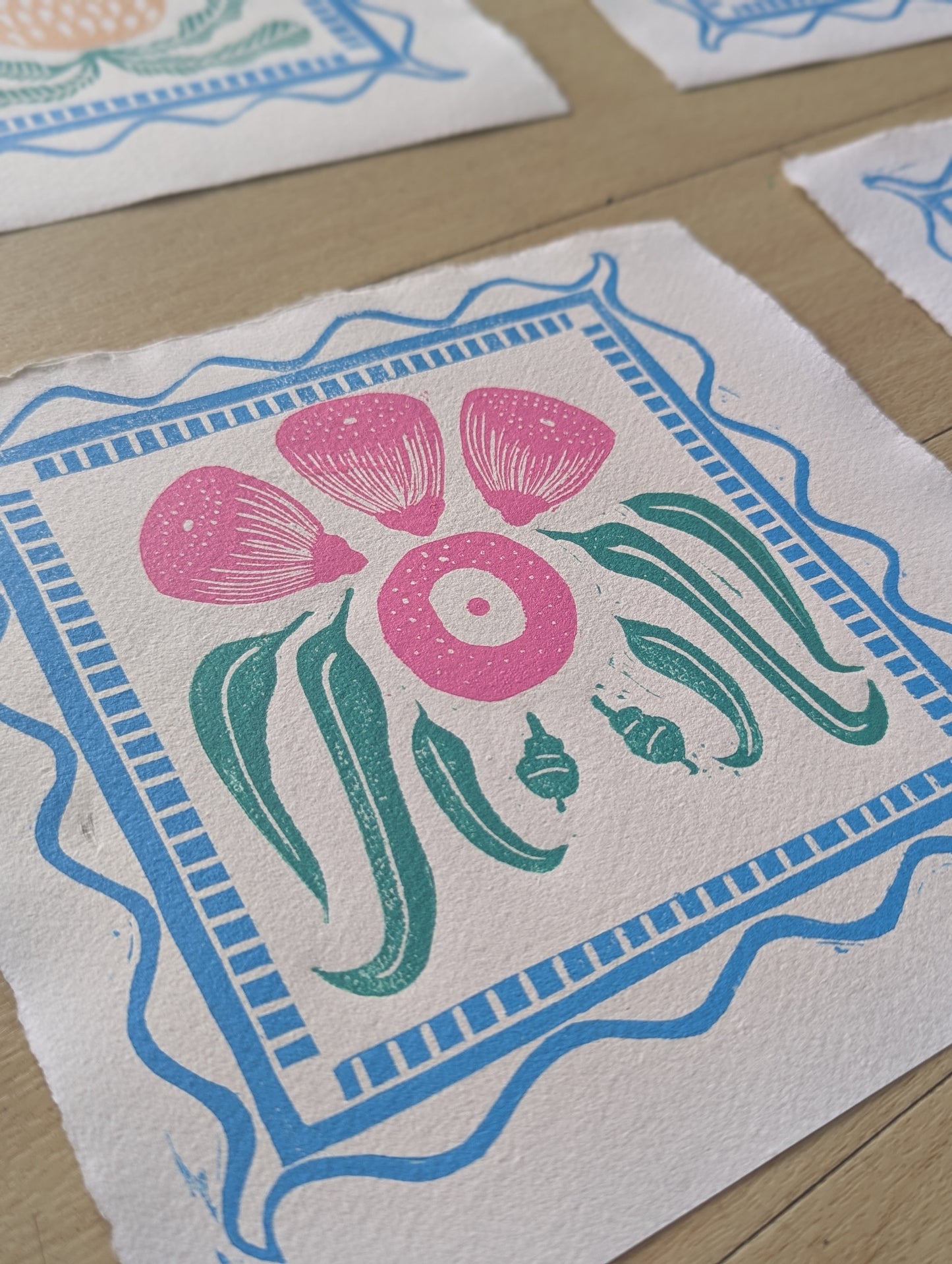 Eucalyptus Linoprint