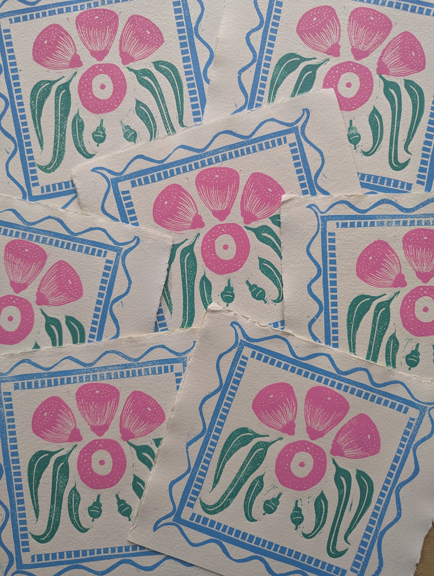 Eucalyptus Linoprint