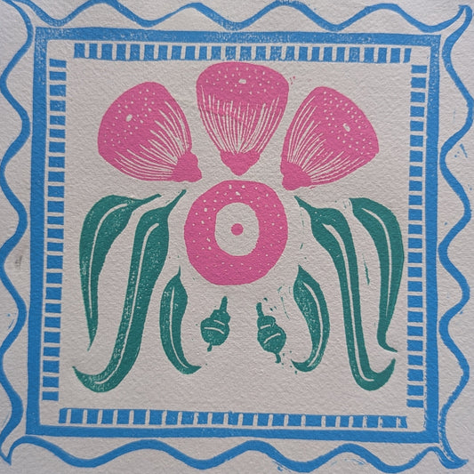 Eucalyptus Linoprint